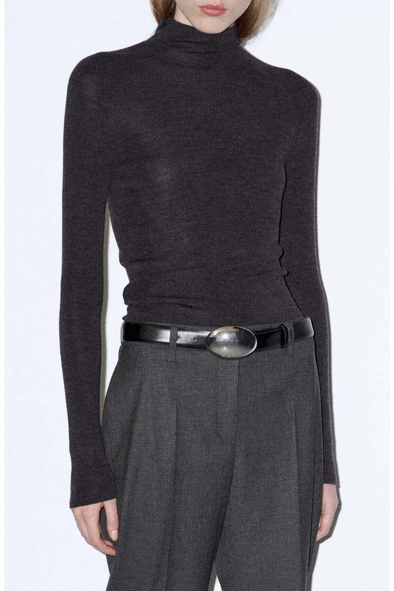 Wool Turtleneck Sweater