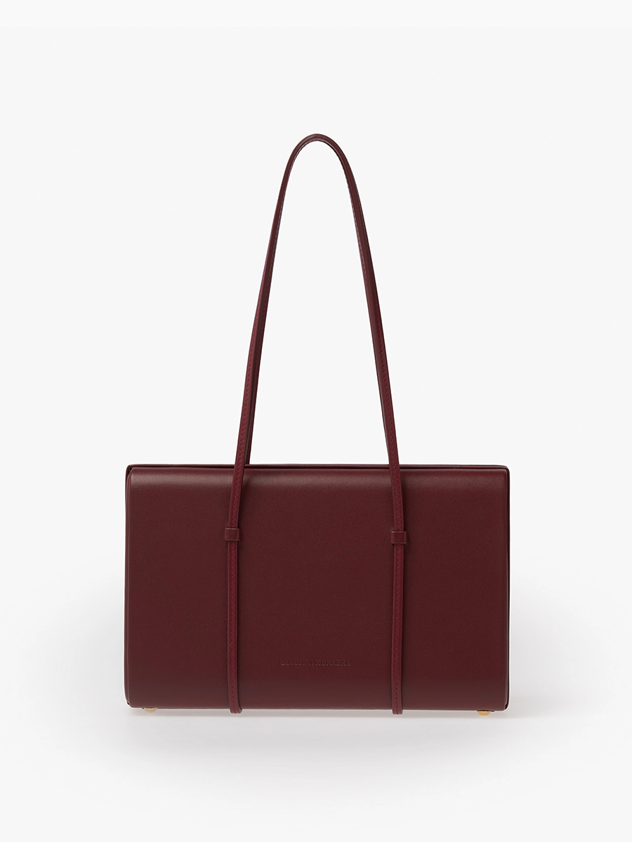 Carolina Herrera, Luci Leather Shoulder Bag