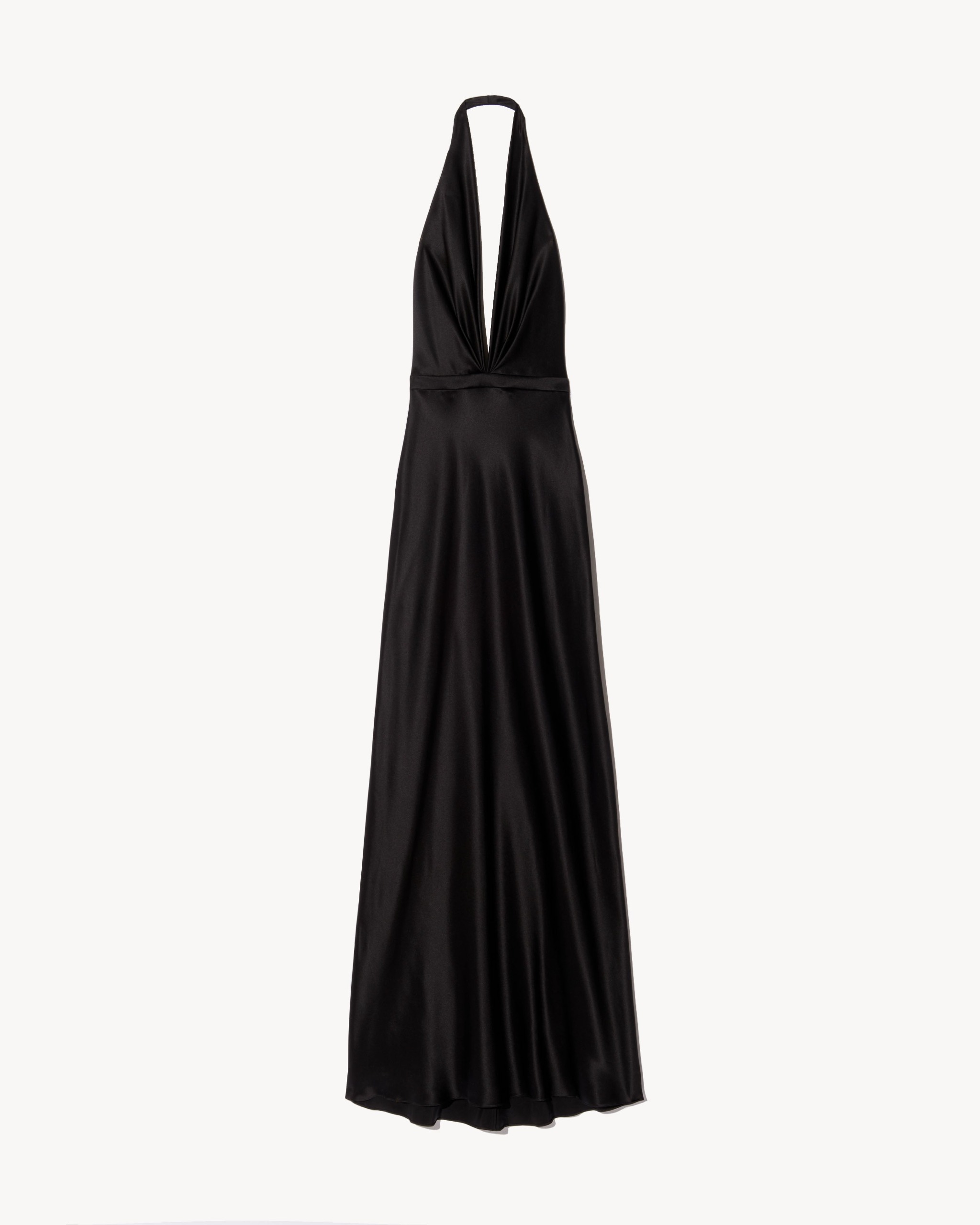 Essy Silk Gown - Black / 00