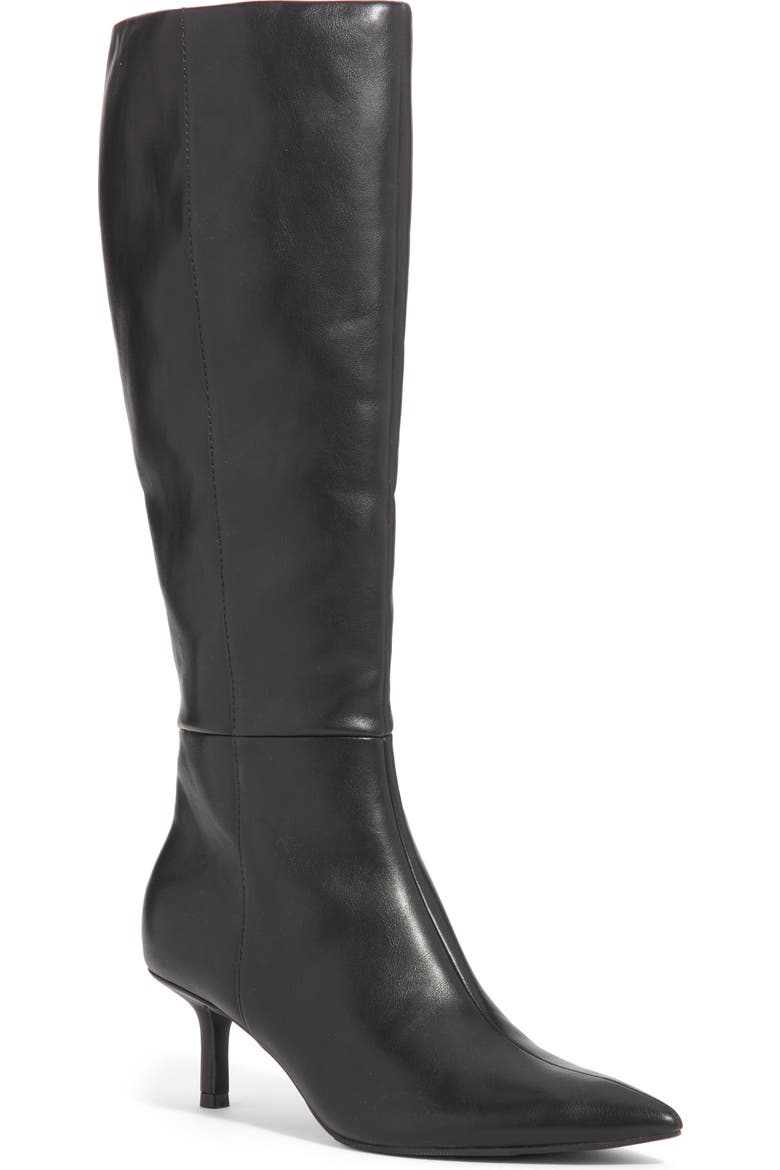 Elara Kitten Heel Tall Boot