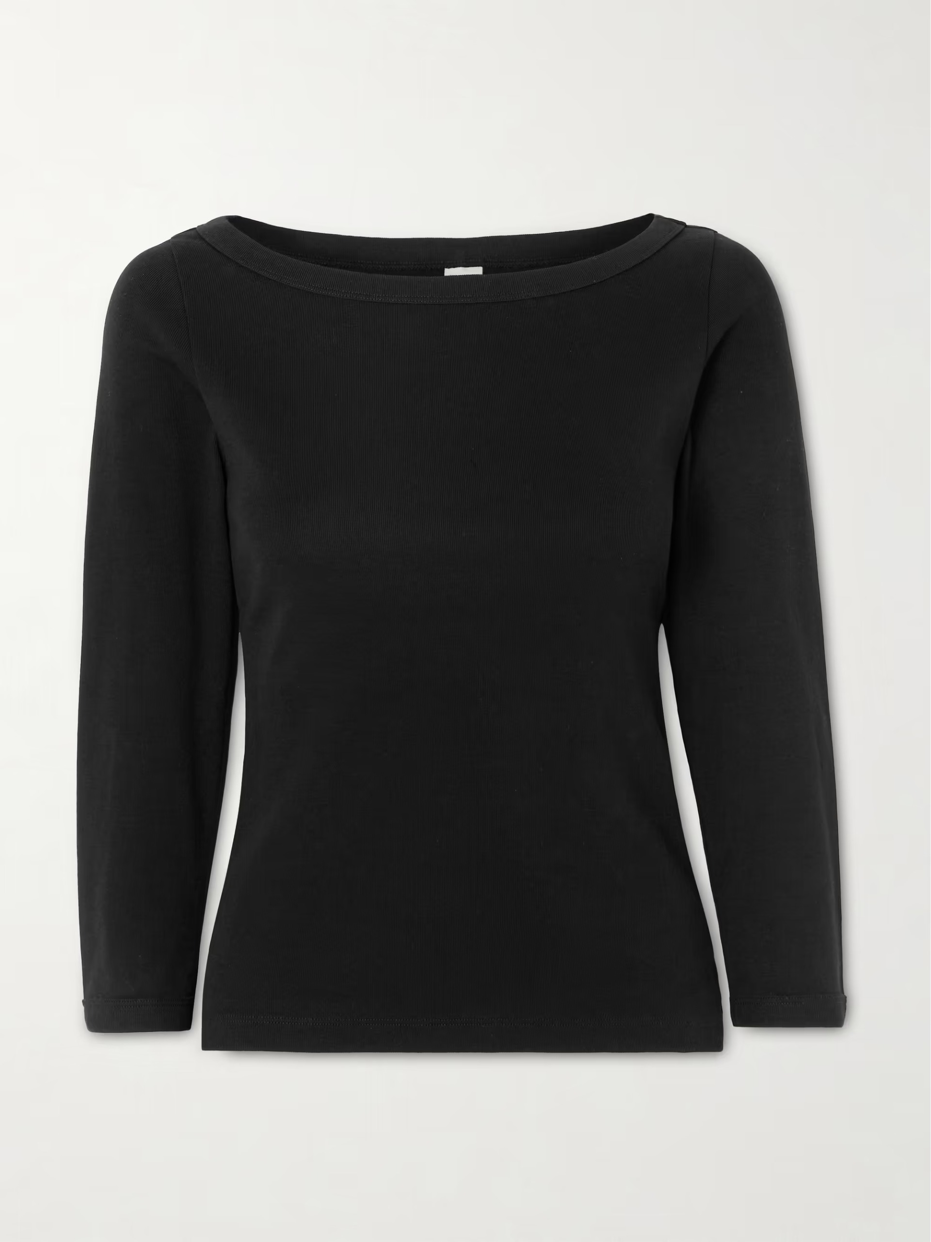FLORE FLORE, Steffi Ribbed Organic Cotton-Jersey T-Shirt