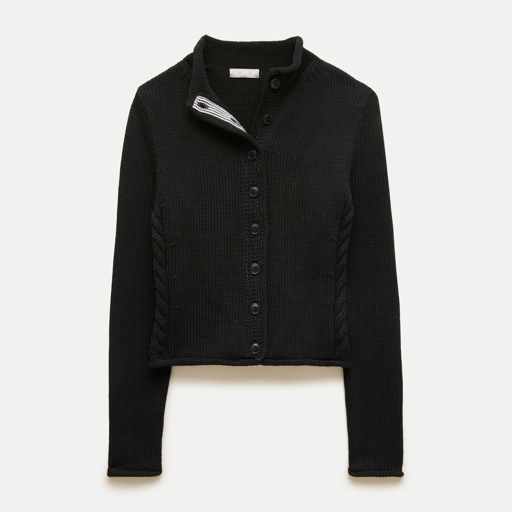 Rollneck&trade; Reversible Cardigan