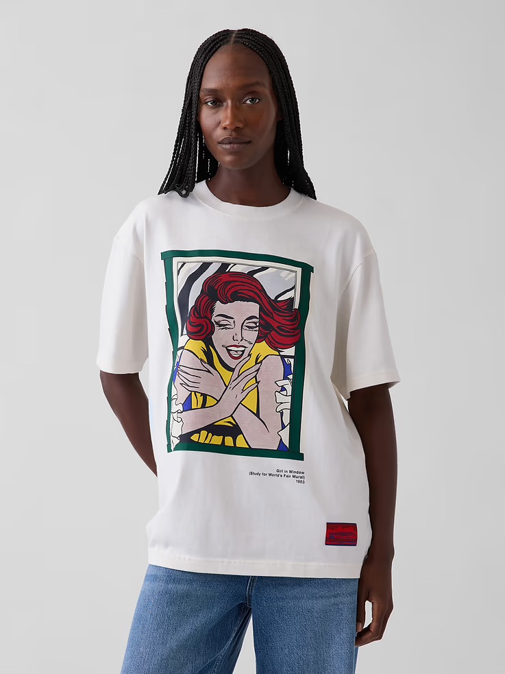 Gap Litchenstein graphic t-shirt