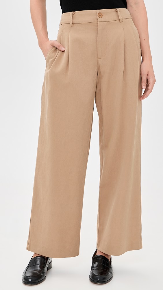 Everyday Petite Twill Trousers - Desert Camel