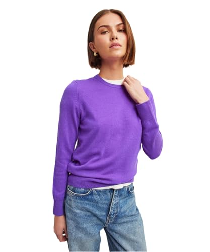 Naadam, Women's the Original 100% Cashmere Crewneck Sweater Ultraviolet
