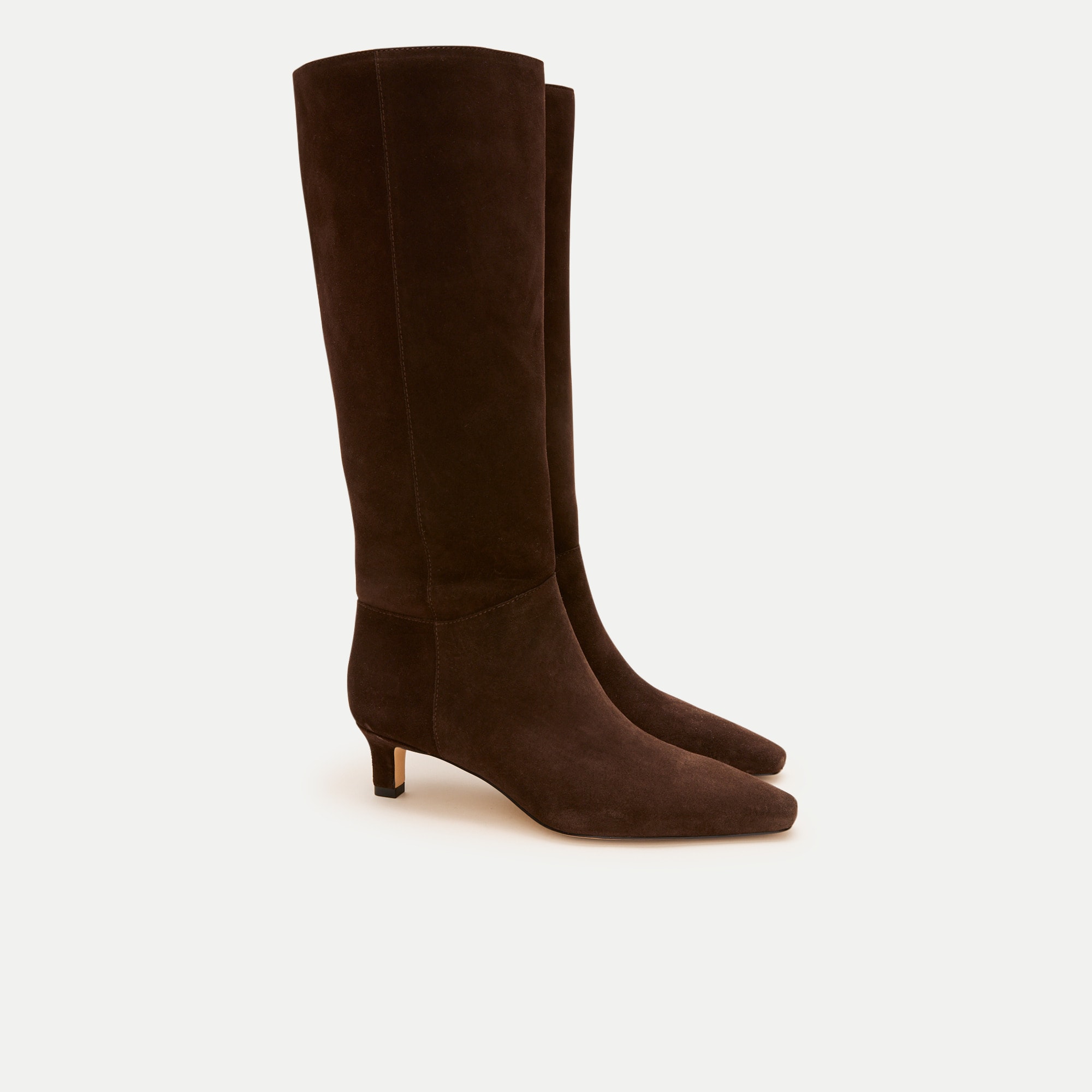 Sylvie Knee-High Boots in Suede
