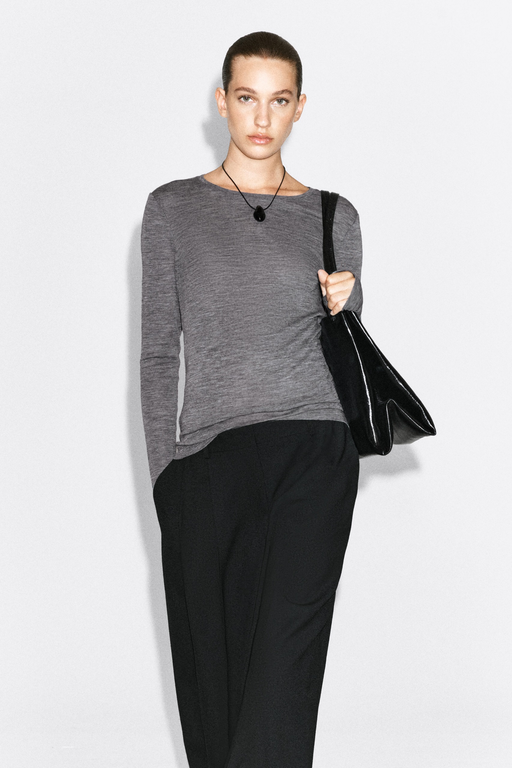 Slim Merino Wool Top