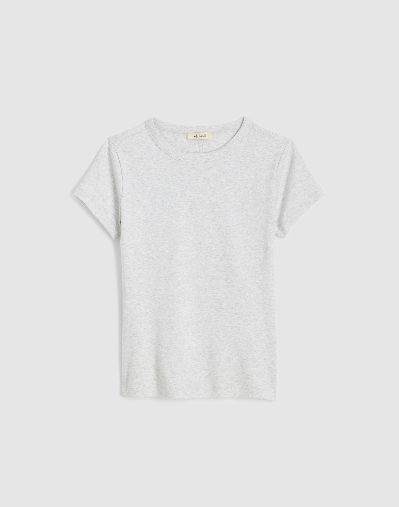 The '90s Crewneck Tee in Compact Cotton