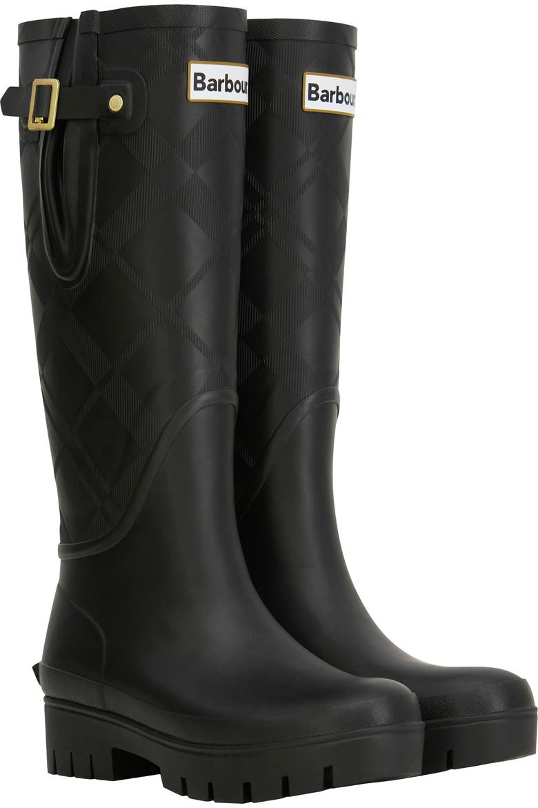 Leighton Tartan Tall Rain Boot