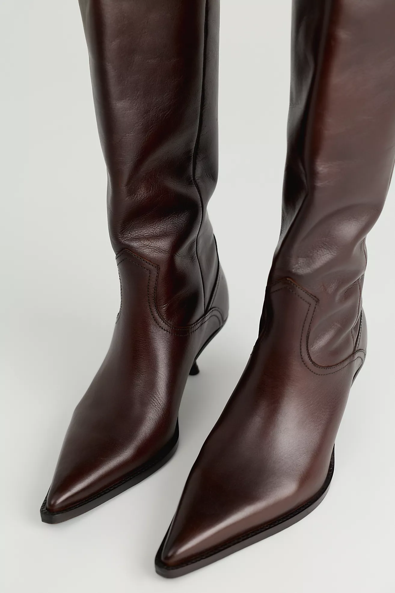 Free People, Daisy Slouchy Kitten Heel Boots