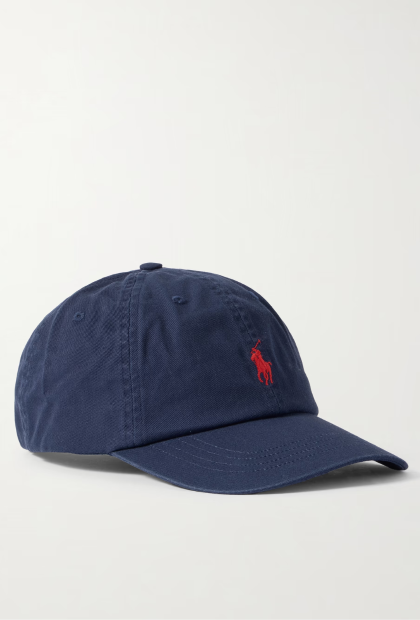 Ralph Lauren baseball cap.