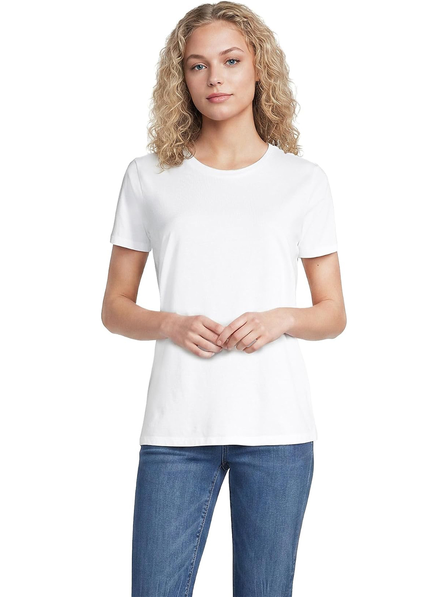Lands' End, Supima Crew Neck T-Shirt