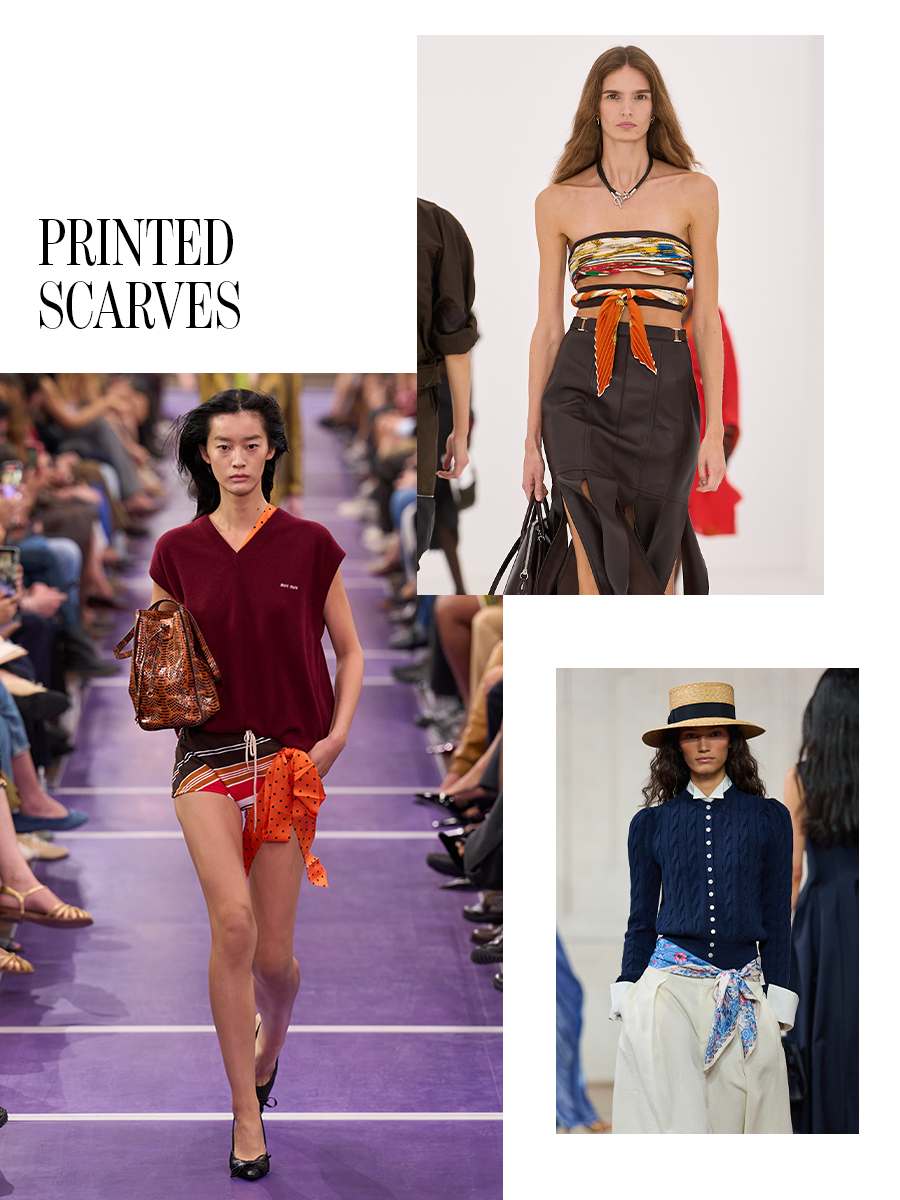 Accessory trends on the spring/summer 2027 runway