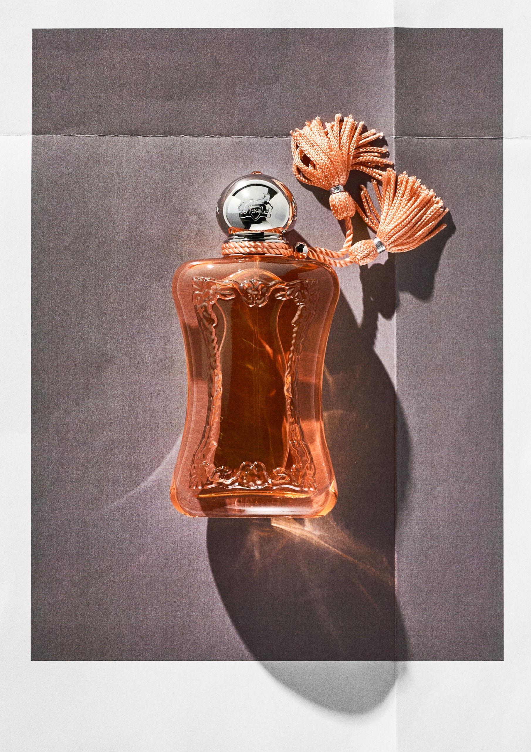 Parfums de Marly Athénaïs on a grey background