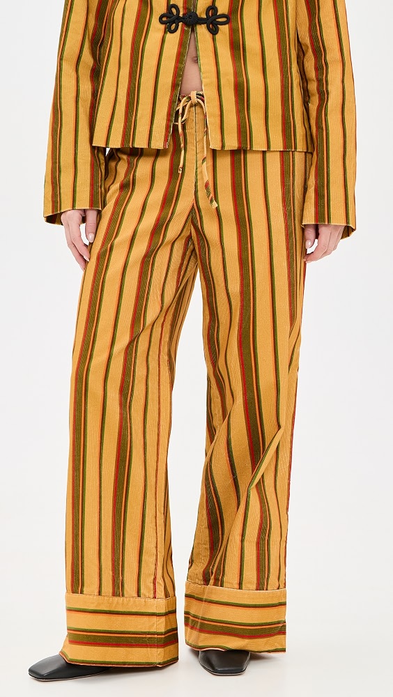 Yuli Corduroy Pants - Venice Stripe