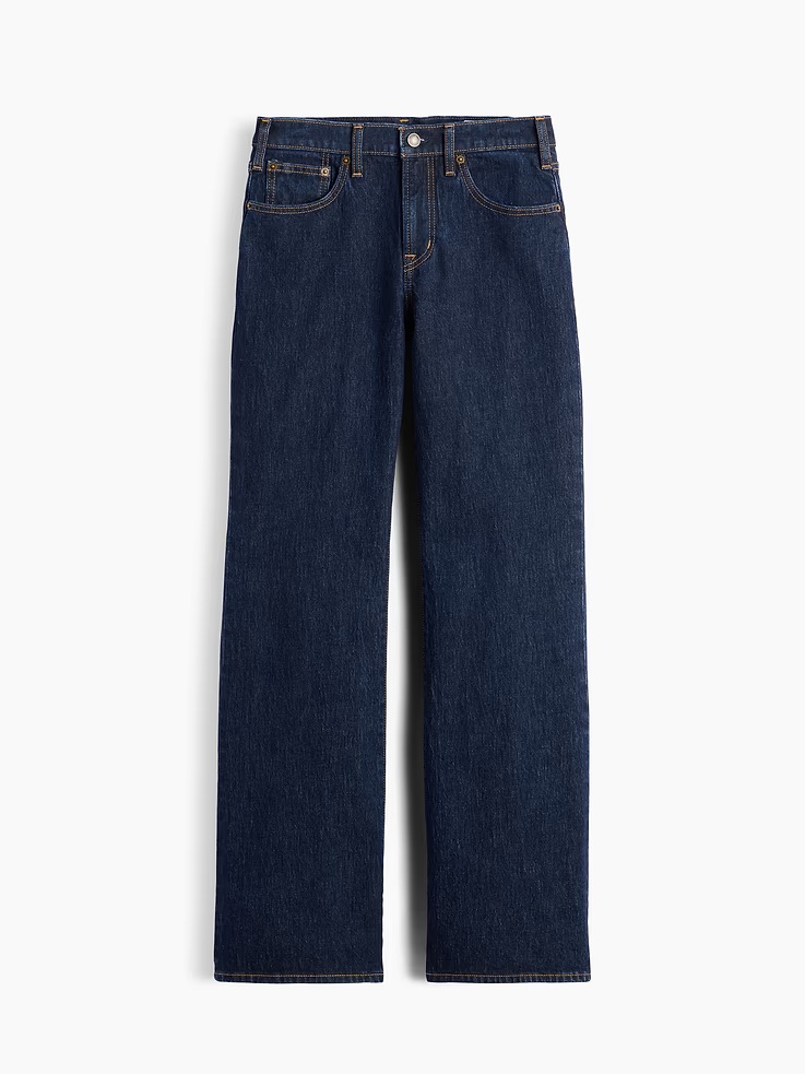 Gap Mid Rise Relaxed Flare Jeans