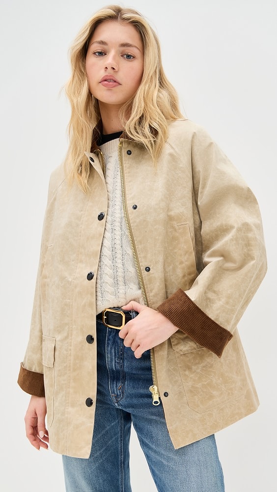 Chiltern Street Barn Jacket - Khaki