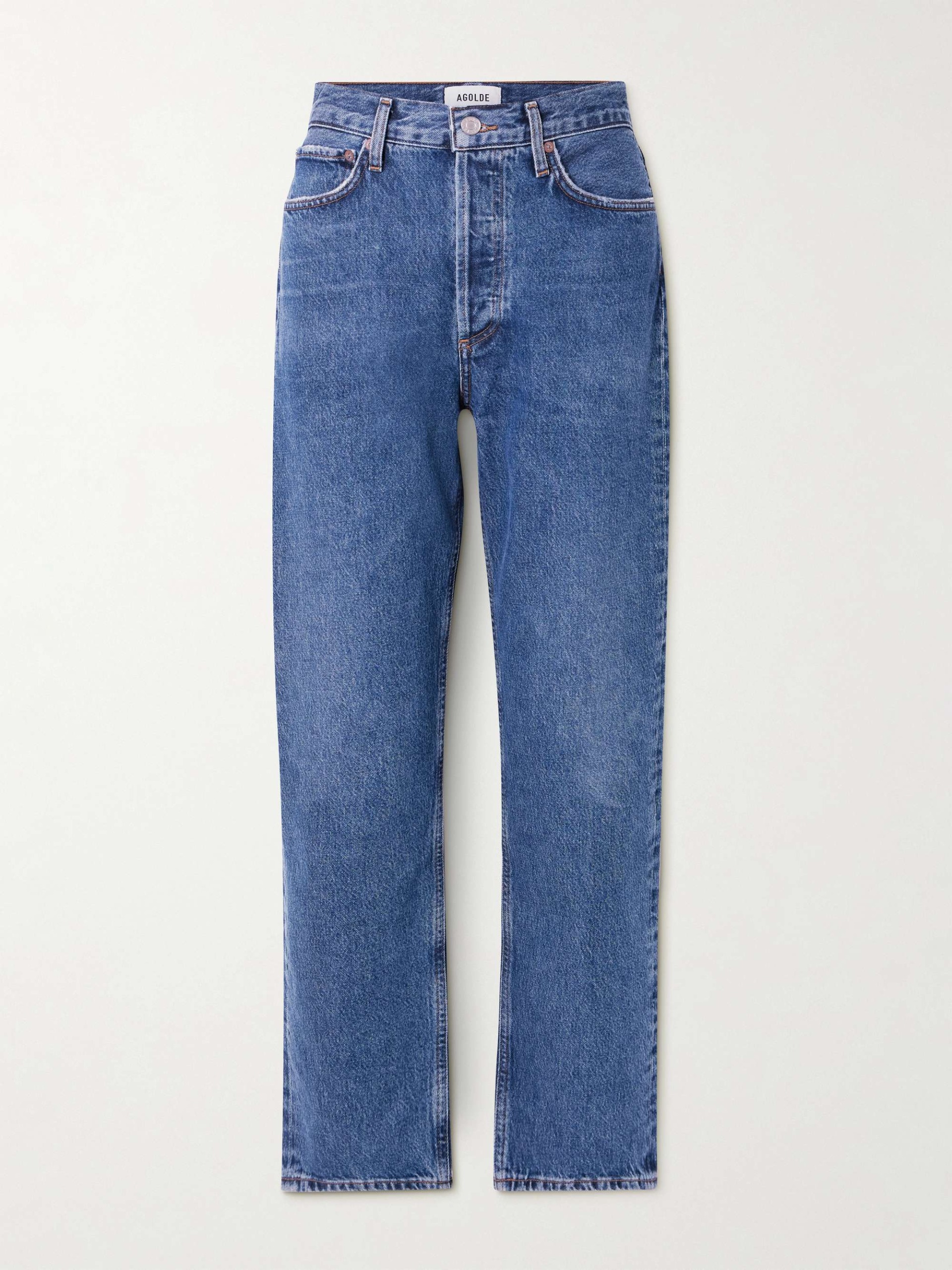 90's Mid-Rise Straight-Leg Jeans