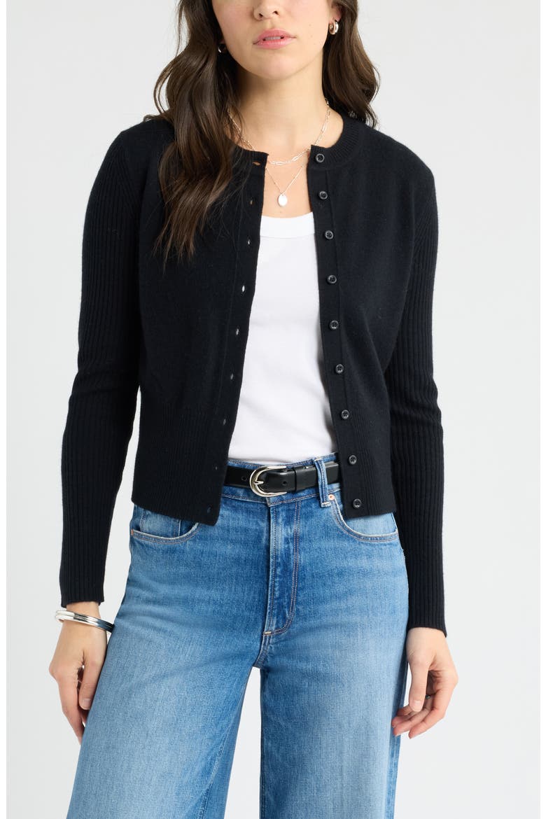 Wool & Cashmere Blend Cardigan
