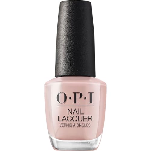 Opi Nail Lacquer Bare My Soul | Sheer Soft Beige Nail Polish | Nail Polish| Chip Resistant Nail-Polish | Fast Drying, Streak-Free Formula | 0.5 Fl Oz