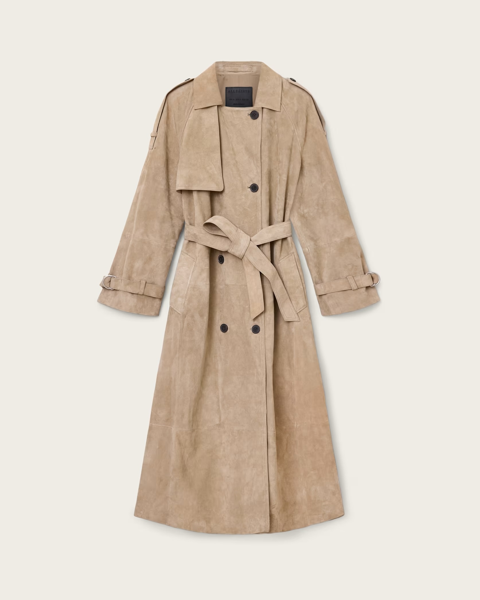 AllSaints, Suede Trench Coat
