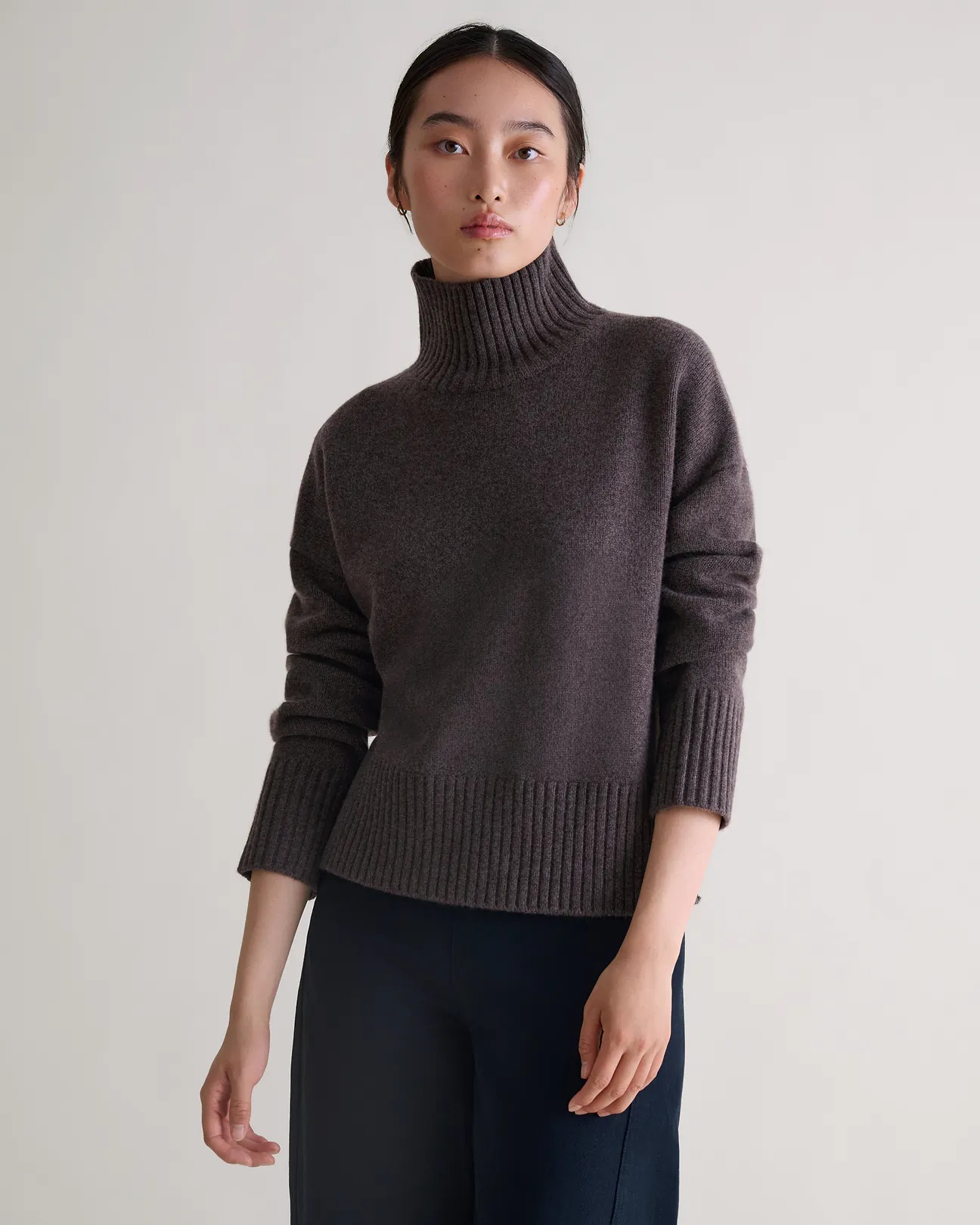 Rise & Fall, Women's Wool High Neck Jumper