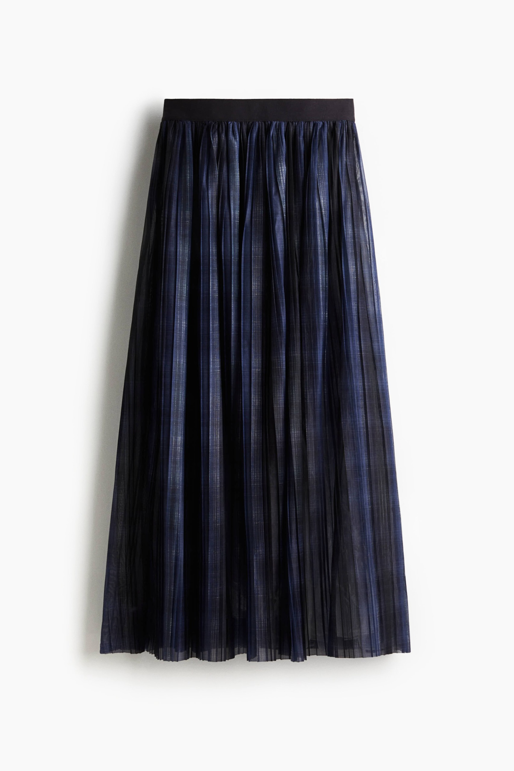 Pleated Maxi Skirt