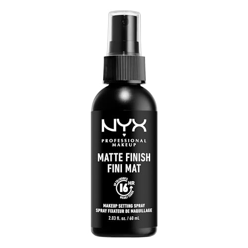 Nyx Professional Makeup Setting Spray, Matte Finish, Up to 16hr Wear