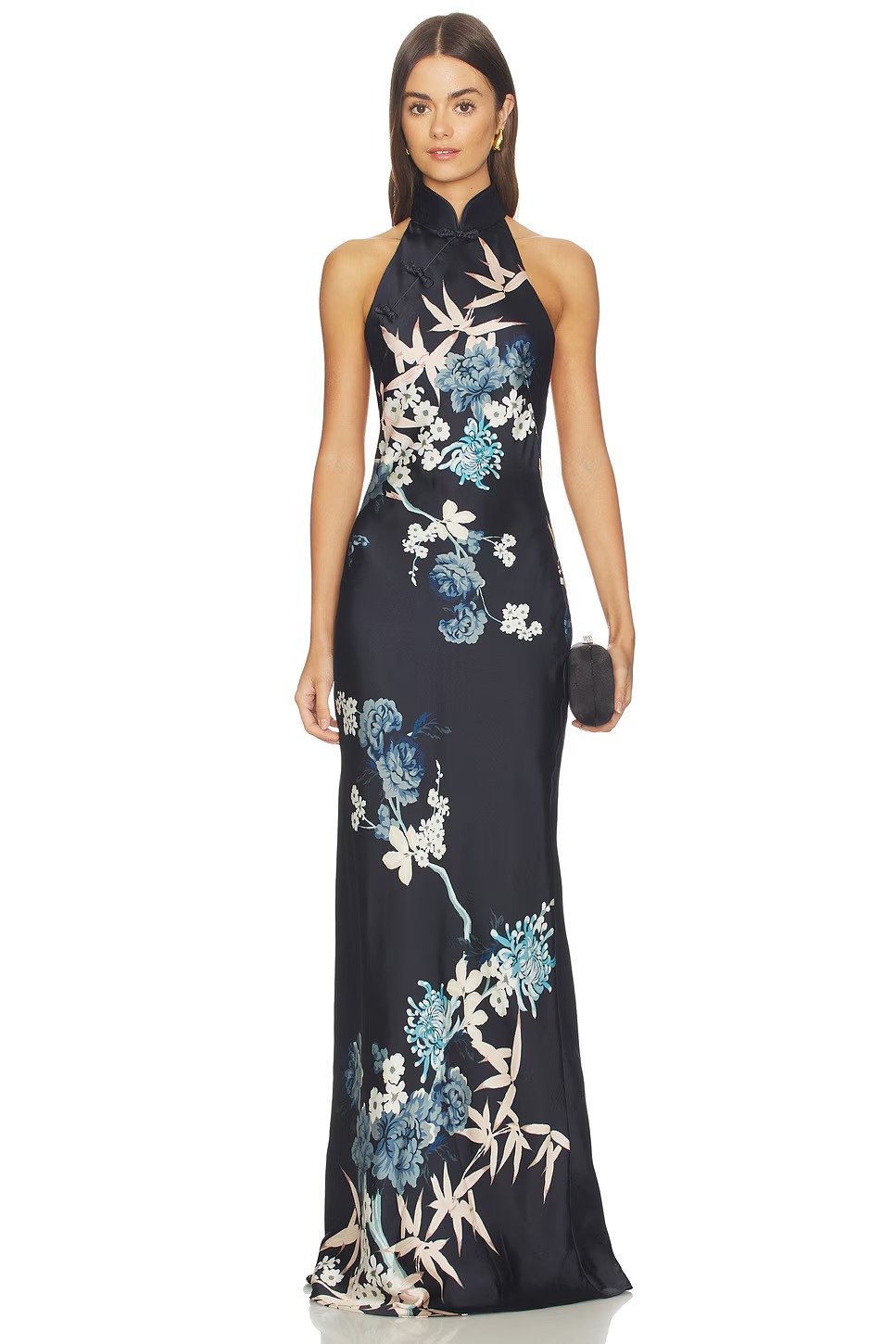Sau Lee, Gillian Satin Gown