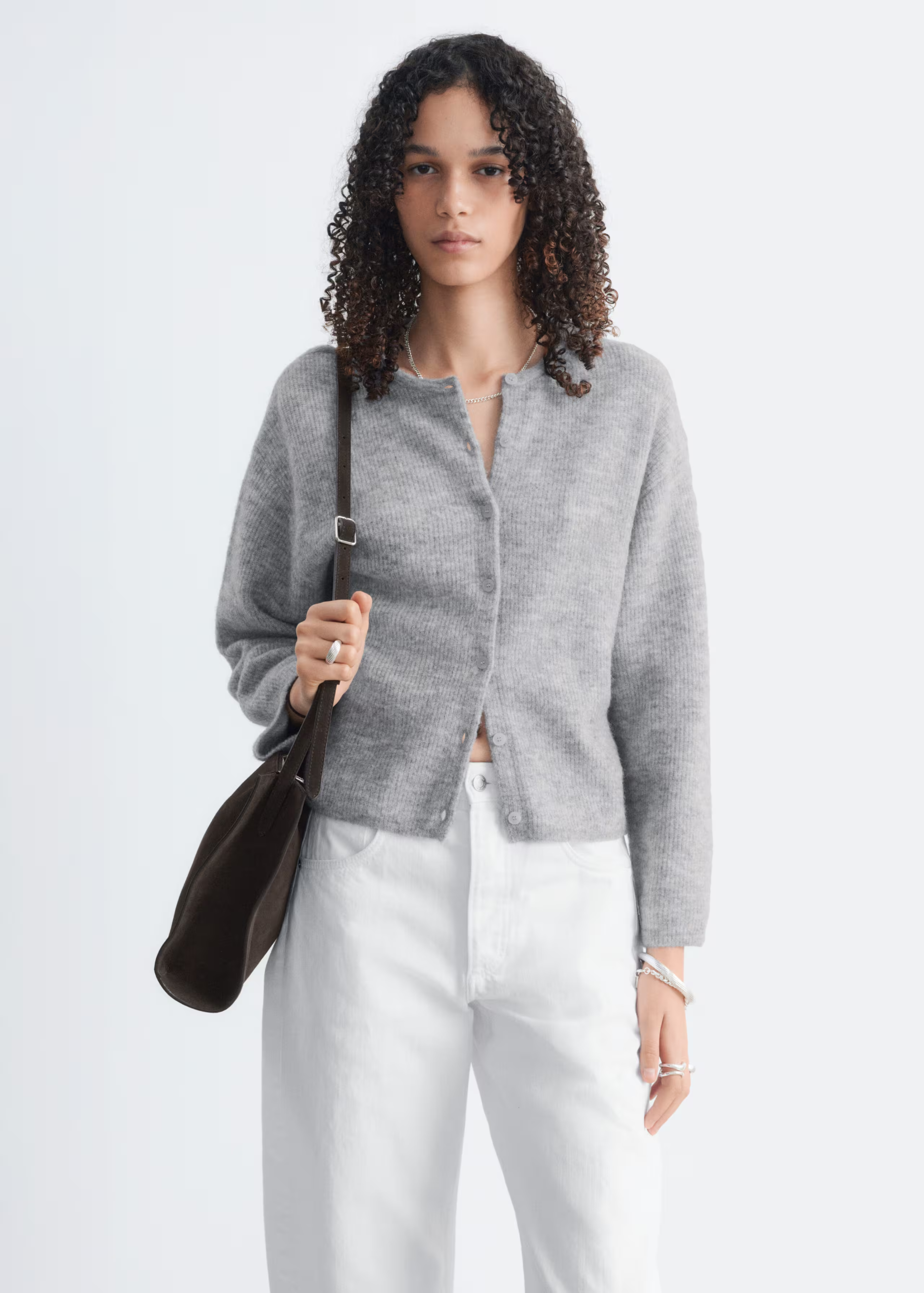 & Other Stories, Alpaca-Blend Knitted Cardigan