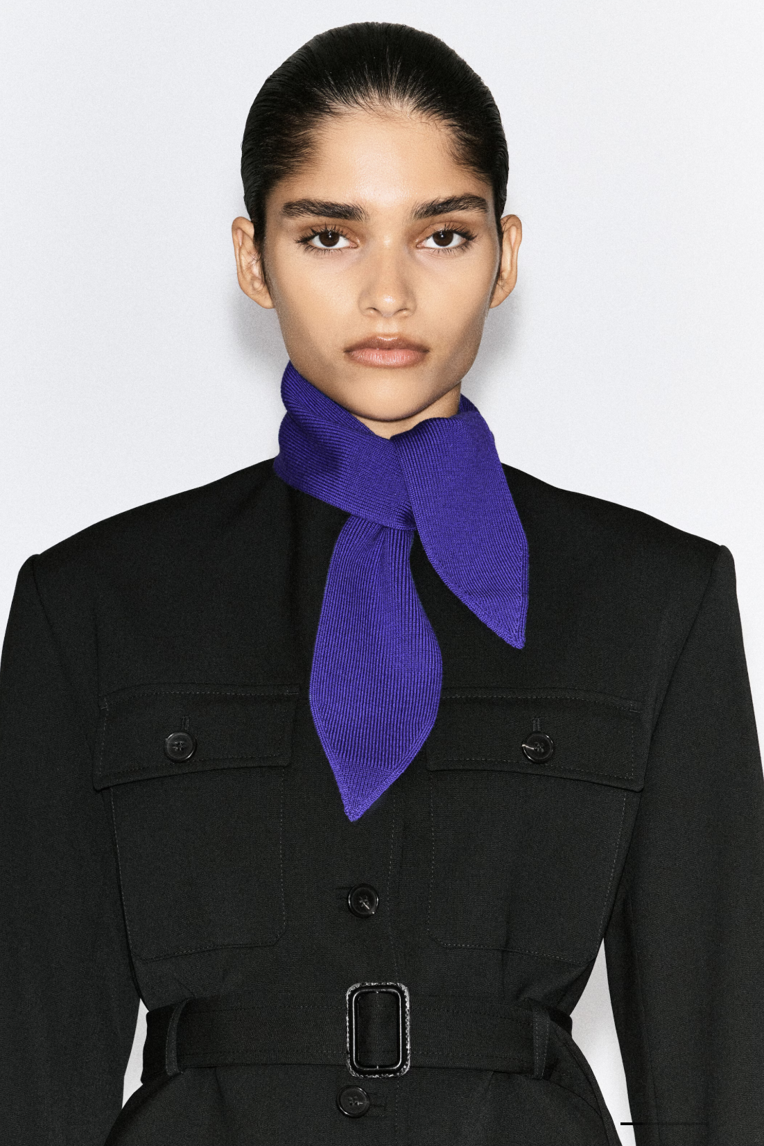 Cos, Merino Wool Neck Scarf