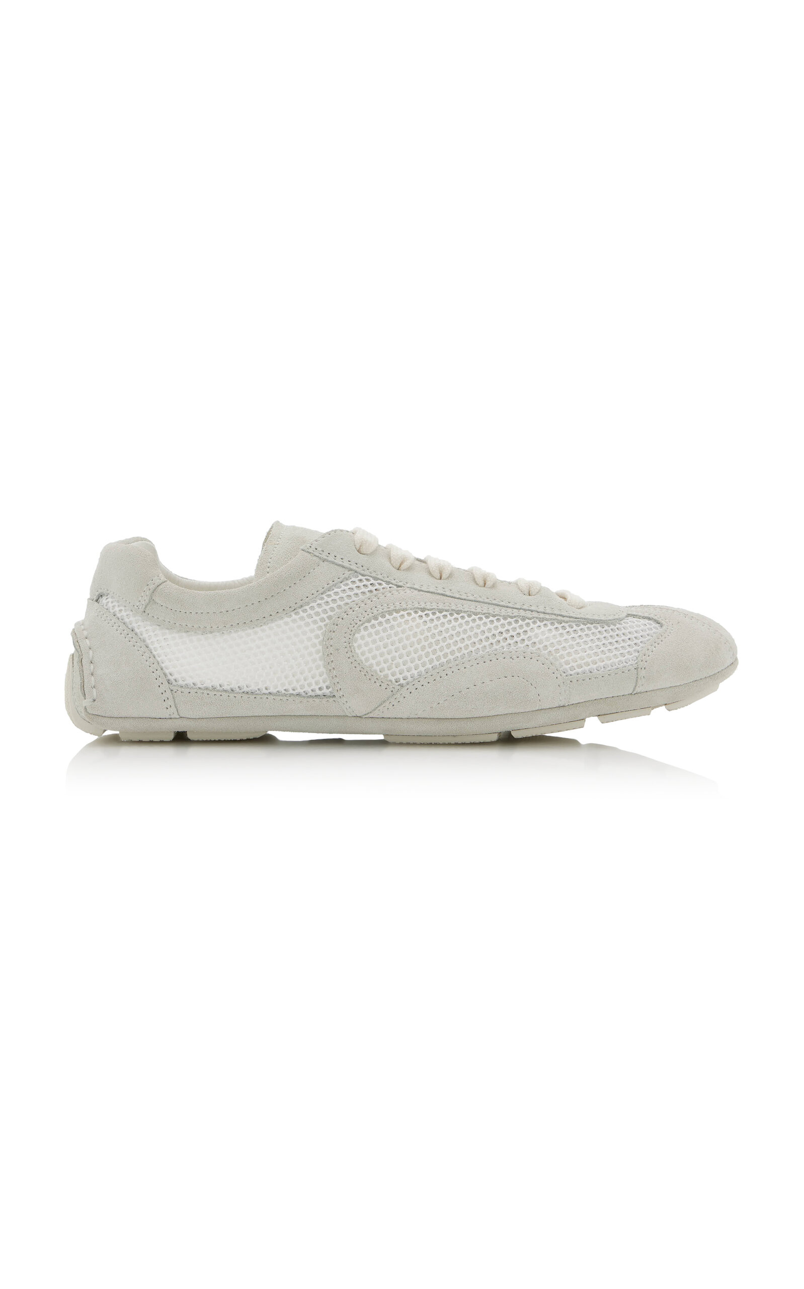 Montecarlo Re-Edition 2005 Suede-Trimmed Mesh Sneakers