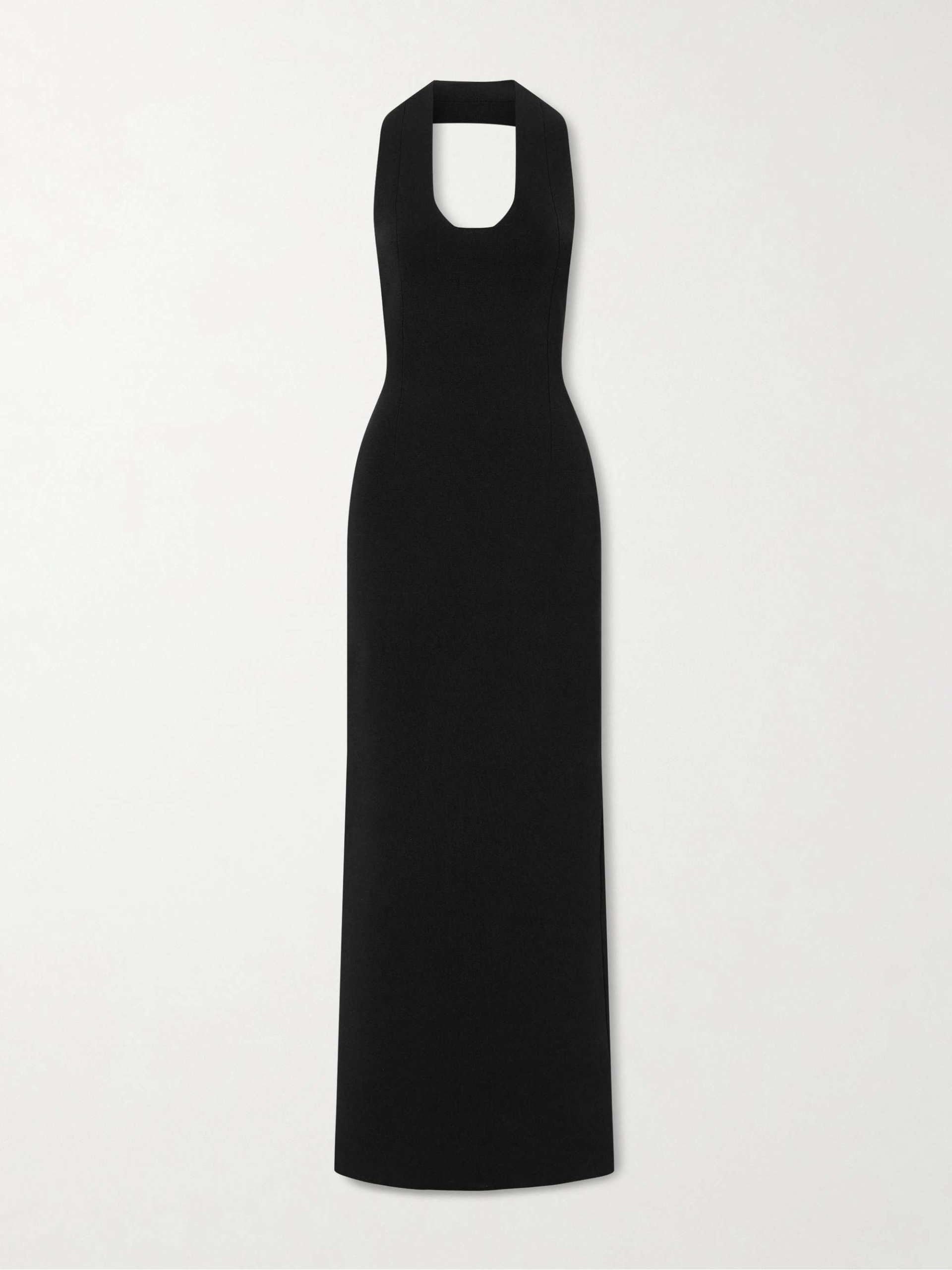 Mahi Knitted Halterneck Maxi Dress