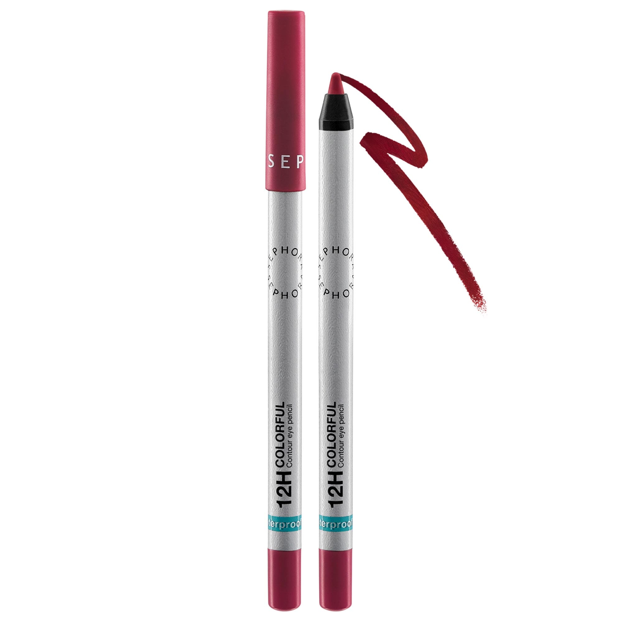 12 Hour Colorful Contour Pencil Eyeliner - 01 Black Lace