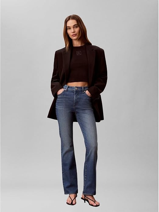Calvin Klein, Calvin Klein Women's Jeans Bootcut Vintage Canyon Skinny, Blue (vintage Canyon), 29w/34l