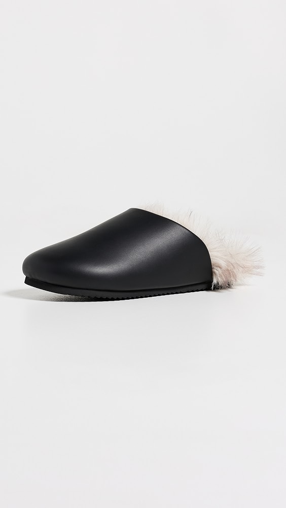 Luxe Mules - Black