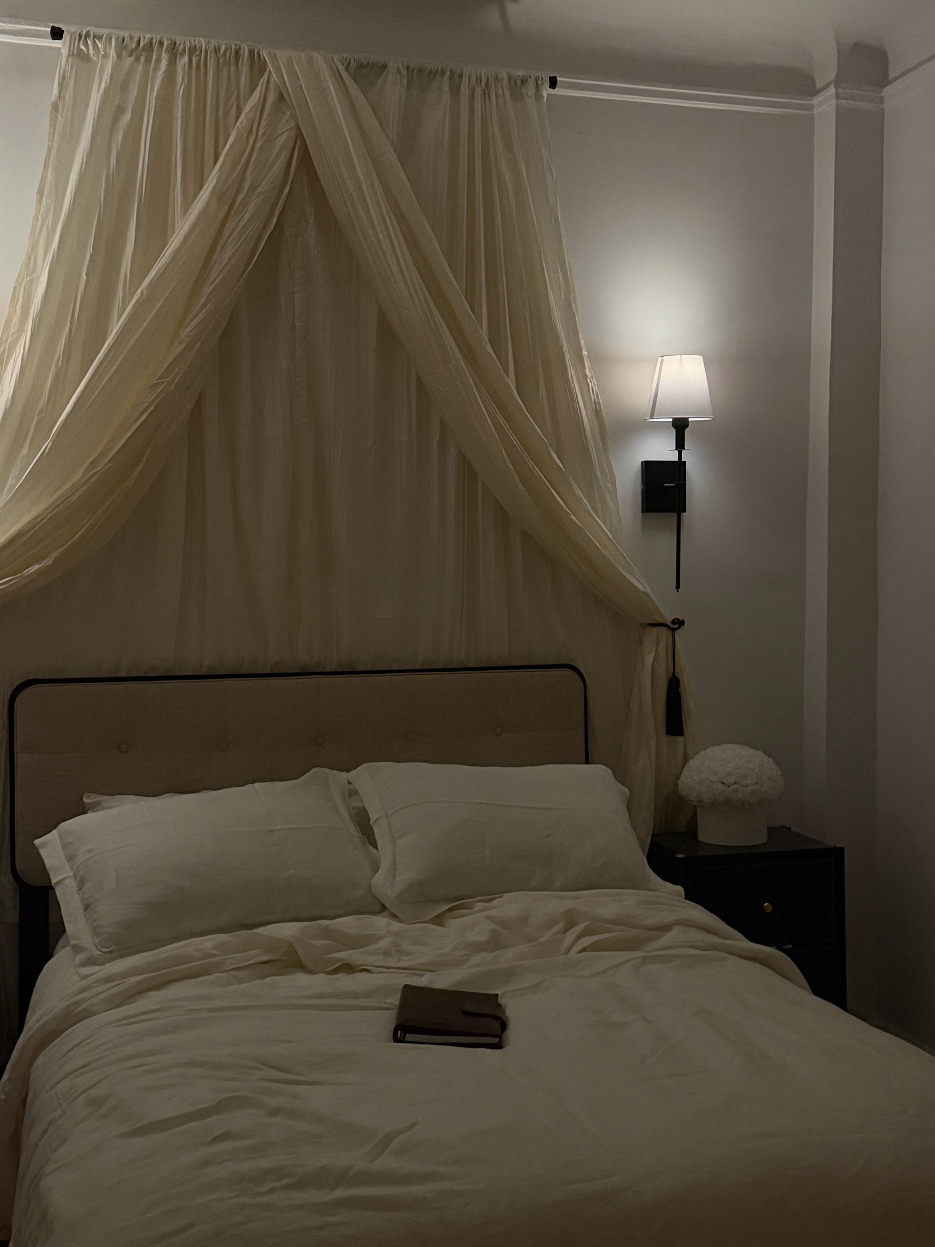 WWW associate beauty editor Alyssa Brascia's NYC bedroom.