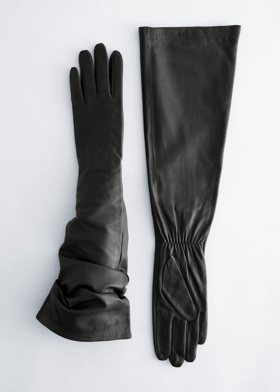 & Other Stories, Long Leather Gloves -