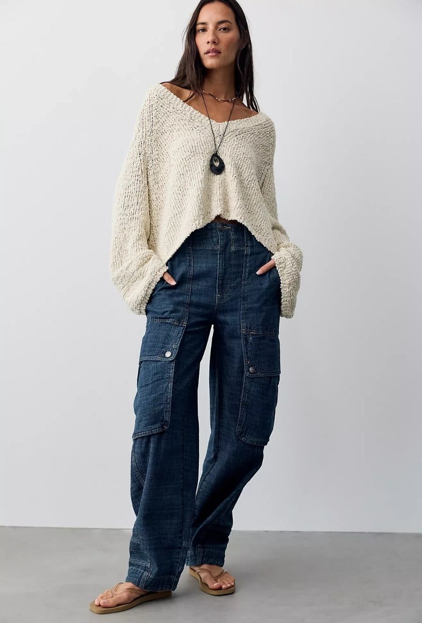 Free People, Brentwood Cargo Jeans