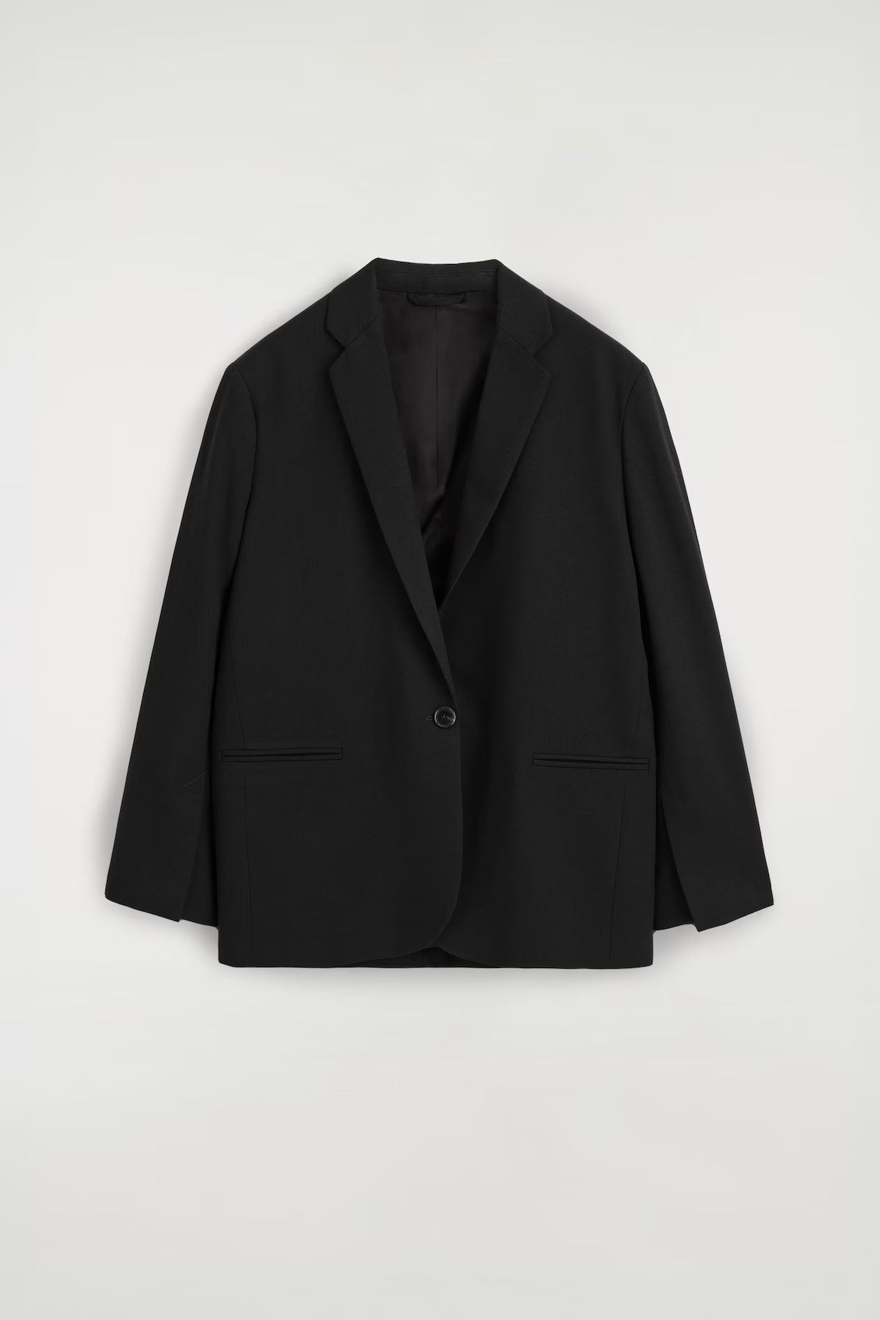 COS, Check-Detail Belted Cotton Trench Coat