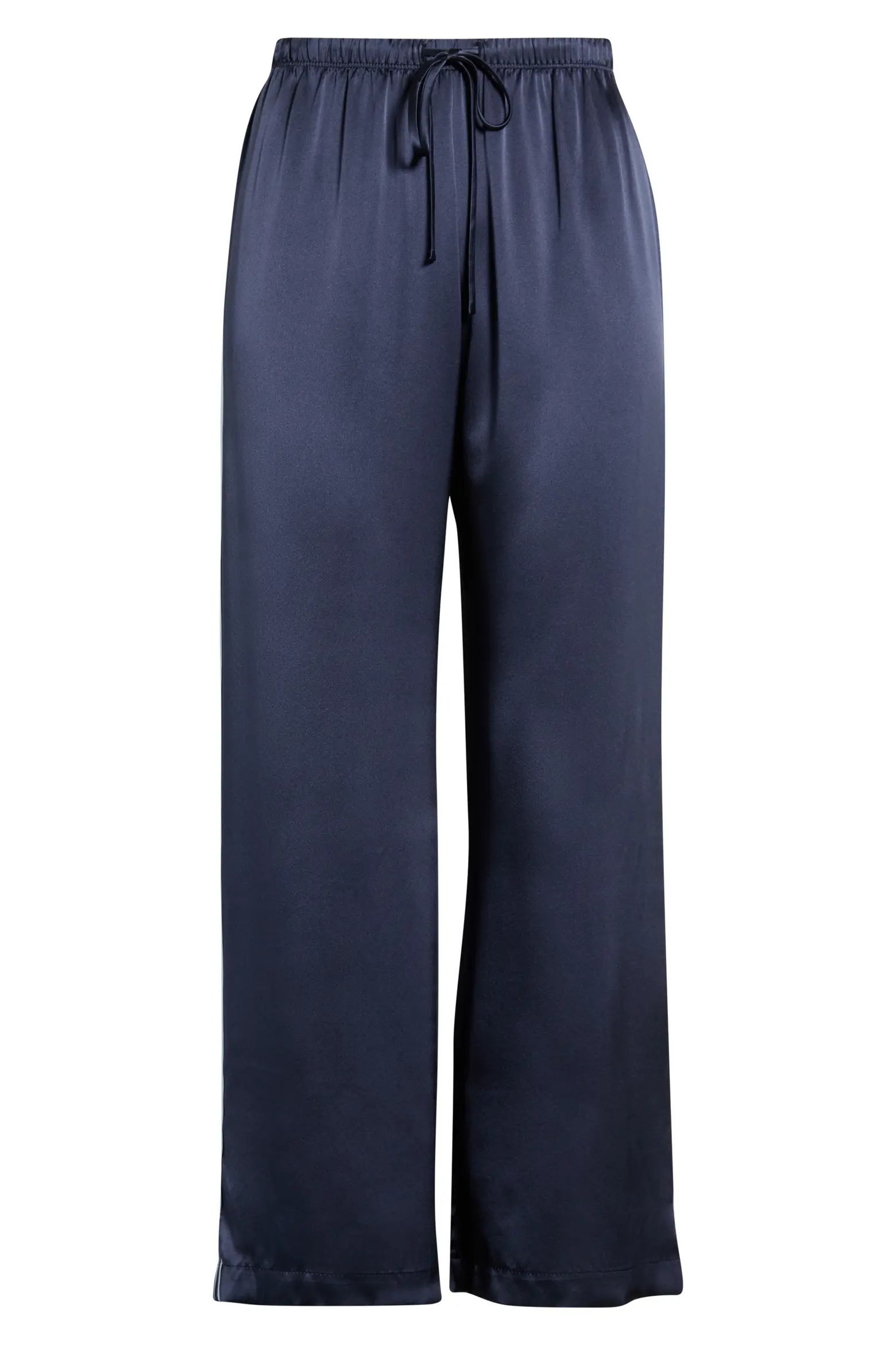 DONNI., Silk Stripe Crop Pants