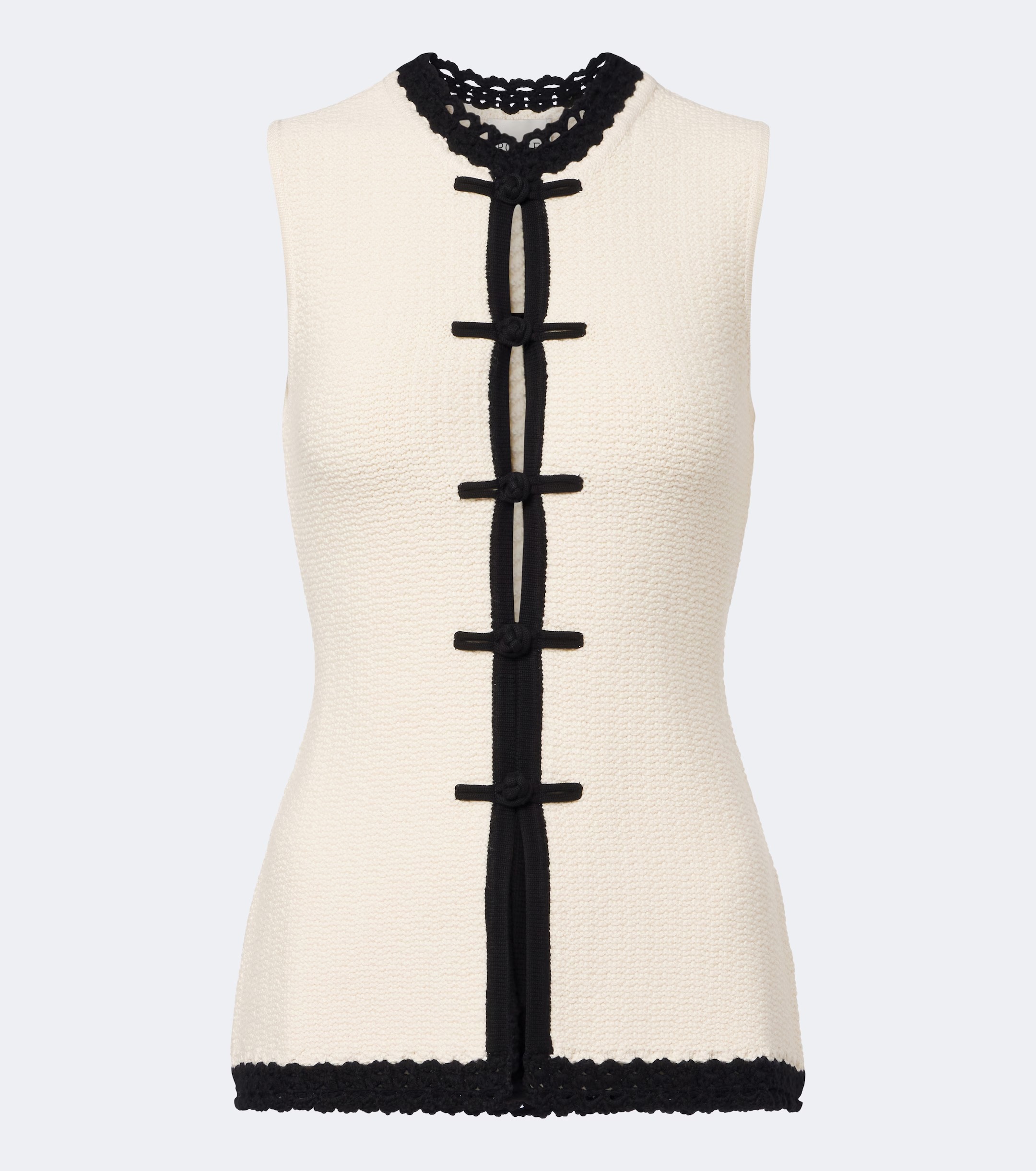 Posse, Hattie Crochet-Trimmed Top