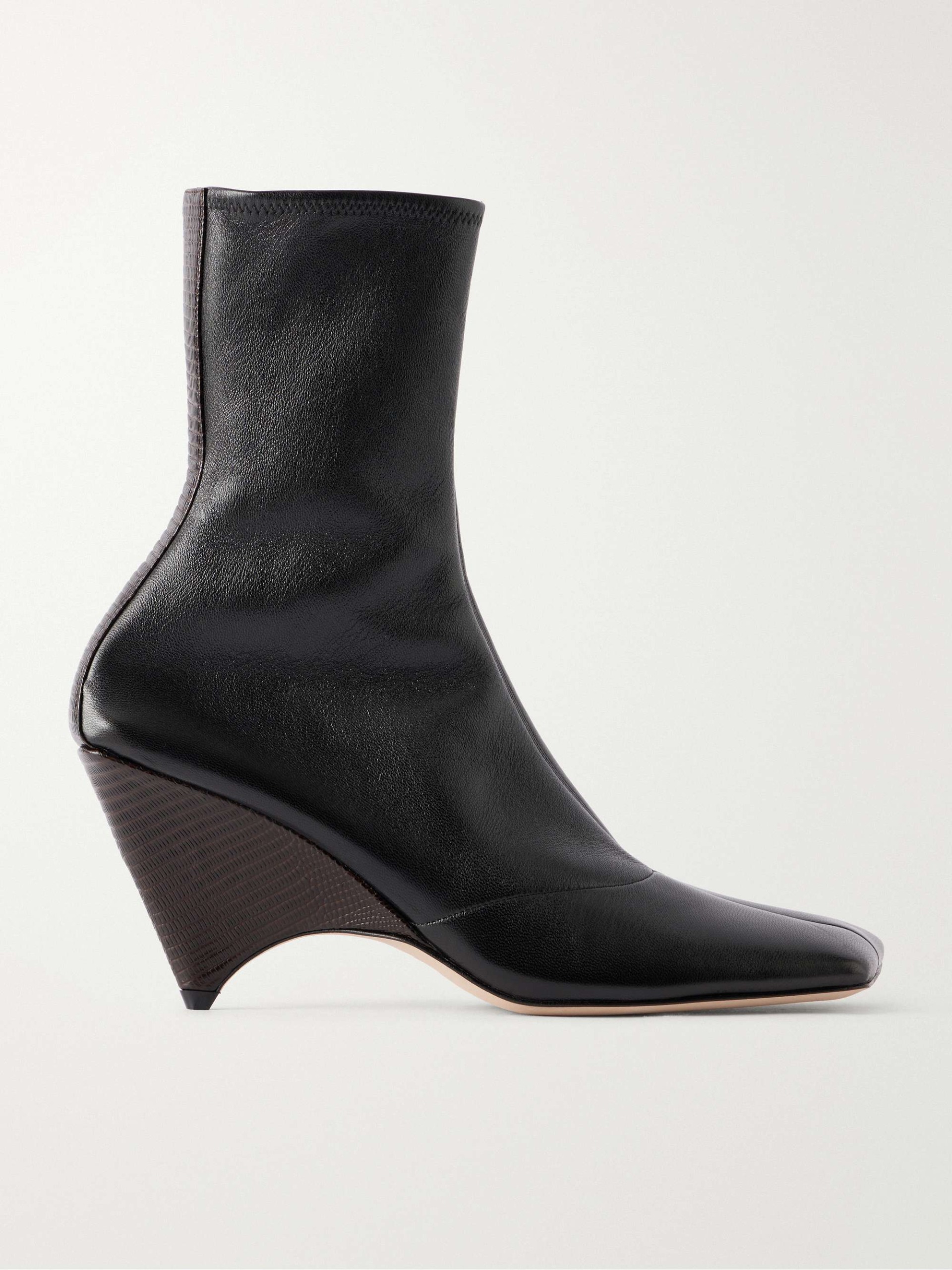 Edge Stretch 75 Leather Ankle Boots