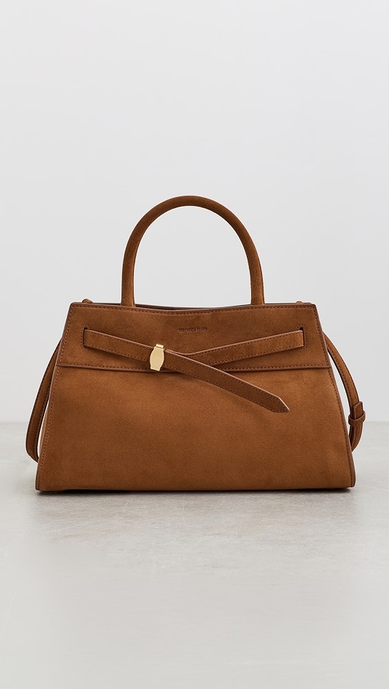 Suede Dash Bag - Tobacco