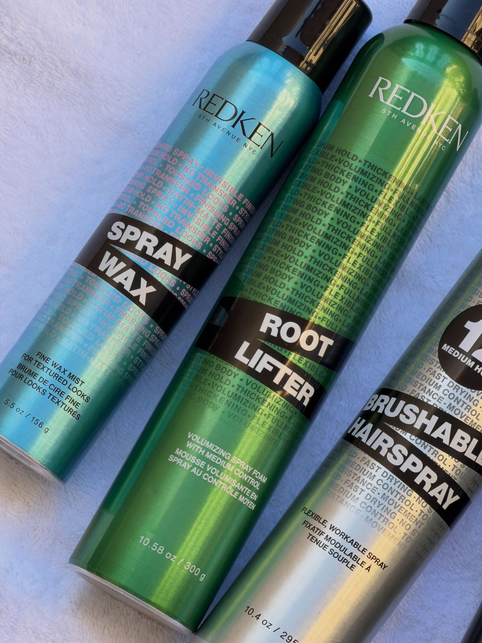 A selection of Redken products used by Daisy Edgar-Jones' hairstylist, Bryce Scarlett