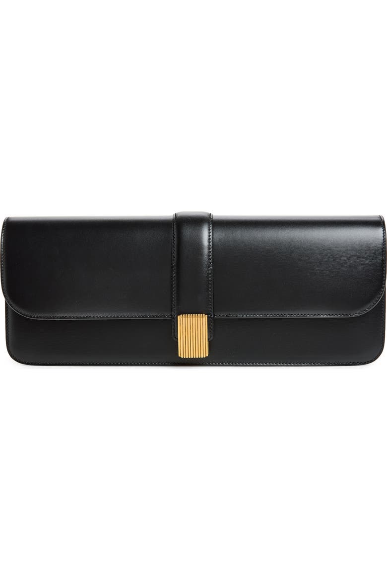 Blake Leather East/west Clutch