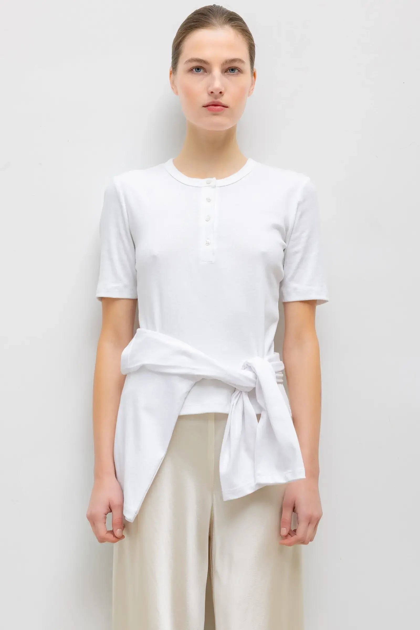 Nando Short Sleeve Henley