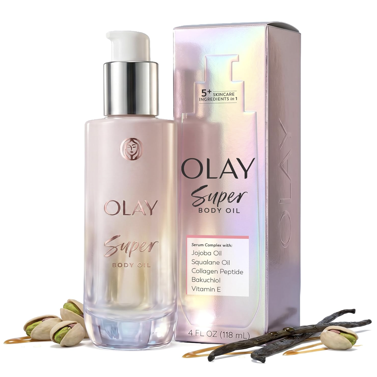 Olay, Super Body Oil 5-In-1 Oil + Serum