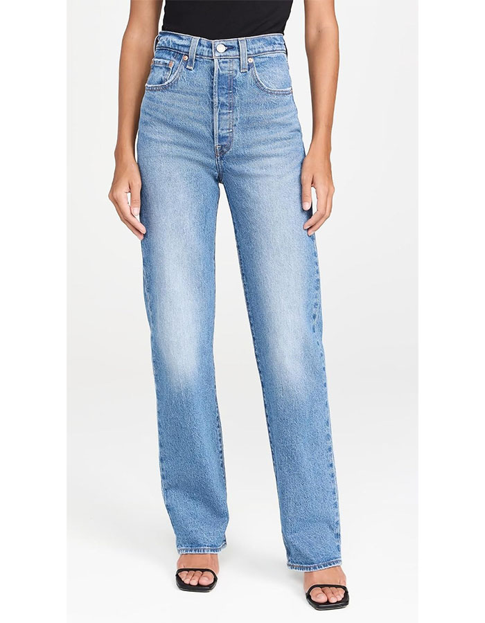 Levi's, Levi's&reg; Ribcage Full Length Jeans Dance Around 26 32