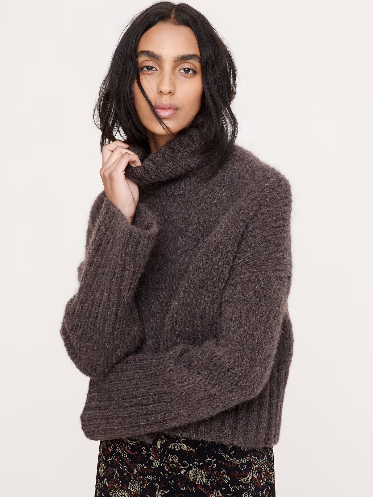 Banana Republic, Italian Alpaca-Blend Cropped Sweater